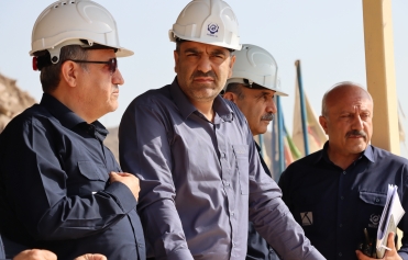 بازدید مدیرعامل محترم هلدینگ میدکو از معدن سنگ آهن جلال آباد