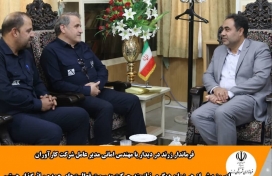 نشست صمیمانه مدیرعامل محترم شرکت کاراوران صنعت خاورمیانه و فرماندار محترم شهرستان زرند؛